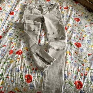 ASOS Distressed Motto Skinny Jeans